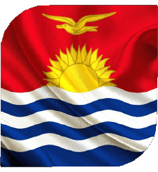 Fahnen Ozeanien Kiribati Platz 