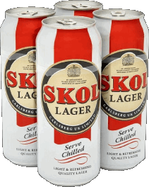 Getränke Bier Brasilien Skol 
