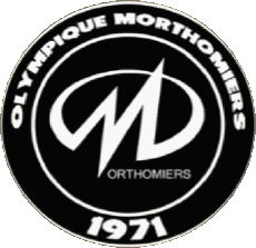 Sports FootBall Club France Logo Centre-Val de Loire 18 - Cher Olympique Morthomiers 