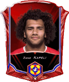 Sports Rugby - Joueurs Tonga Zane Kapeli 