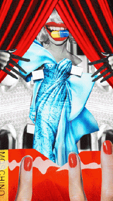 Umorismo -  Fun GIF Artista Luca Mainini 