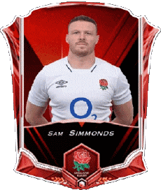 Sport Rugby - Spieler England Team 2022 Sam Simmonds 