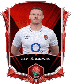 Sports Rugby - Joueurs Angleterre Sam Simmonds 