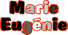 Prénoms FEMININ - France M Composé Marie Eugénie 