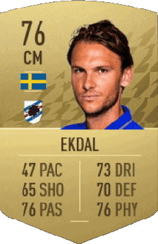 Multimedia Videogiochi F I F A - Giocatori carte Svezia Albin Ekdal 
