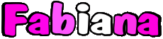 Nome FEMMINILE - Italia F Fabiana 