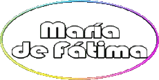 Nome FEMMINILE - Spagna M Composto María de Fátima 