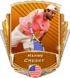 Sports Tennis - Joueurs U S A Maxime Cressy 