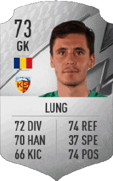 Multimedia Vídeo Juegos F I F A - Jugadores  cartas Rumania Silviu Lung 