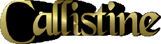 Vorname WEIBLICH - Frankreich C Callistine 