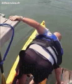 Humor - Fun Deportes Canoa Kayak Caídas - Fail 