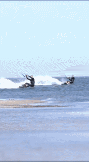 Humor -  Fun Sport Kite Surf Fail 