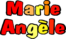 Prénoms FEMININ - France M Composé Marie Angèle 