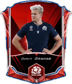 Sports Rugby - Players Scotland Team 2022 Darcy Graham 