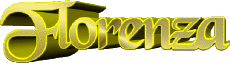 Prénoms FEMININ - Italie F Florenza 