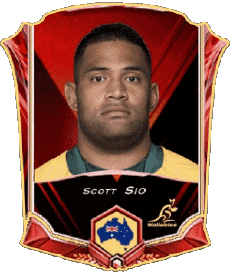 Deportes Rugby - Jugadores Australia Equipo 2022 Scott Sio 