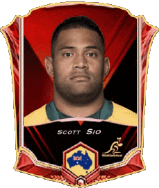 Sport Rugby - Spieler Australien Scott Sio 