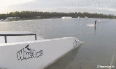 Humor -  Fun Sports Water skiing Wakeboard Gamelle Fail 