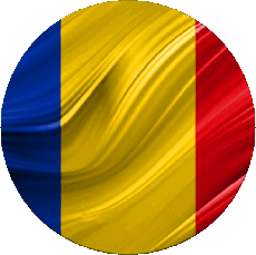 Flags Europe Romania Round 