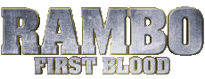 Multimedia Películas Internacional Rambo Logo First blood 