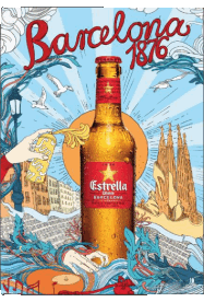 Drinks Beers Spain Estrella Damm 
