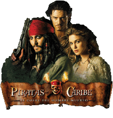 Multimedia Film Internazionale Pirati dei Caraibi La Maledizione del forziere fantasma Logo Spagnolo 