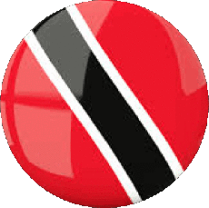 Drapeaux Amériques Trinité et Tobago Rond 