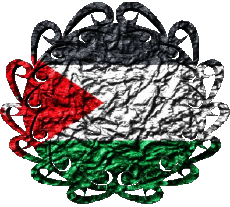 Bandiere Asia Giordania Forma 01 