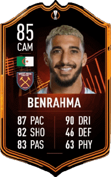 Multi Media Video Games F I F A - Card Players Algeria Saïd Benrahma 