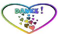 Mensajes Alemán Danke Corazón 