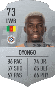 Multi Média Jeux Vidéo F I F A - Joueurs Cartes Cameroun Ambroise Oyongo 