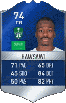 Multimedia Videospiele F I F A - Karten Spieler Saudi-Arabien Motaz Hawsawi 