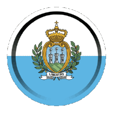 Banderas Europa San Marino Ronda - Anillos 