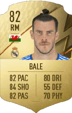 Multi Média Jeux Vidéo F I F A - Joueurs Cartes Pays de Galles Gareth Bale 
