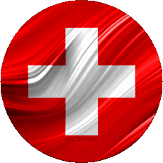 Drapeaux Europe Suisse Rond 