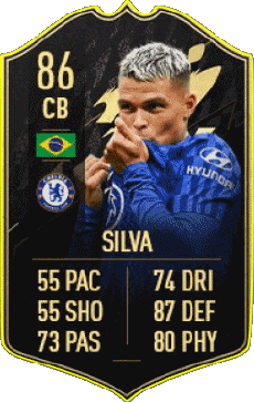 Multi Media Video Games F I F A - Card Players Brazil Thiago Emiliano da Silva 