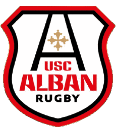 Sports Rugby Club France Logo Dept 81 US Canton d'Alban 