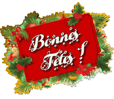 Messagi Francese Bonnes Fêtes (Noël) Série 03 