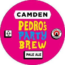 Pedro's party brew pale lager-Boissons Bières Royaume Uni Camden Town Pedro's party brew pale lager