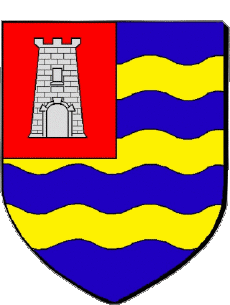 Blason-Drapeaux France Départements - Villes 22 TREGASTEL 