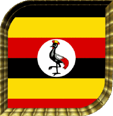 Fahnen Afrika Uganda Plaza 