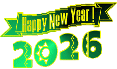Nachrichten Englisch Happy New Year 2026 02 