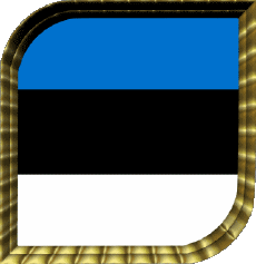 Flags Europe Estonia Square 