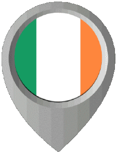 Bandiere Europa Irlanda Perno di posizione 