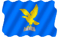 Fahnen Europa Italien Friuli-Venezia Giulia Welligkeit 