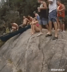 Umorismo -  Fun Sportivo Canoa Kayak Cadute - Fail 