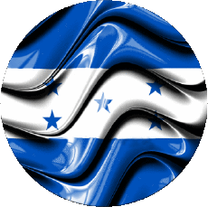 Bandiere America Honduras Tondo 