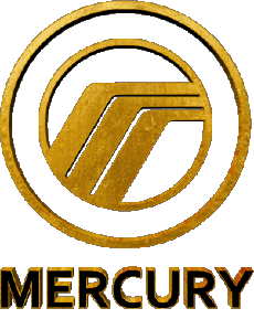 Transporte Coches - Viejo Mercury Logo 
