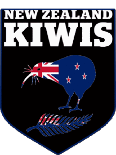 New zealand Kiwis Logo-Deportes Rugby - Equipos nacionales  - Ligas - Federación Oceanía Nueva Zelanda 