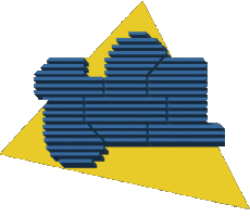 1987 - 1990-Multimedia Canali - TV Francia TF1 Logo 1987 - 1990